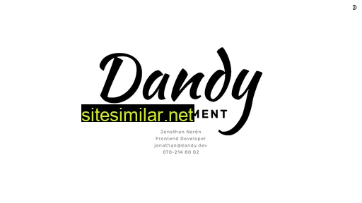 dandy.dev alternative sites
