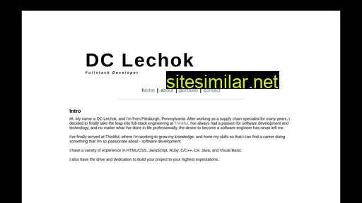 dclechok.dev alternative sites