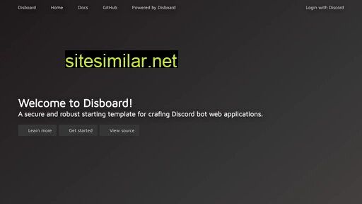 disboard.dev alternative sites