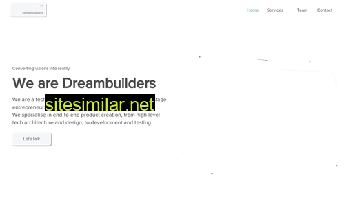 Dreambuilders similar sites