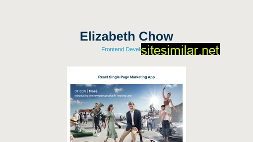 elizabethchow.dev alternative sites