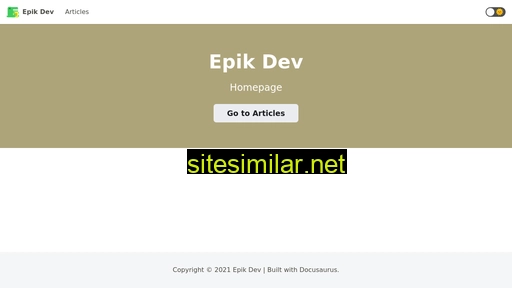 epik.dev alternative sites