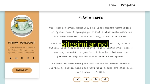 flavialopes.dev alternative sites