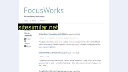 Focusworks similar sites