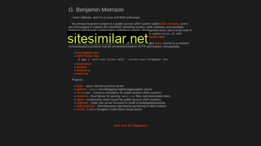 gbmor.dev alternative sites