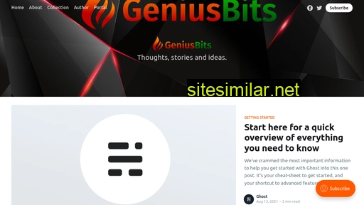 geniusbits.dev alternative sites