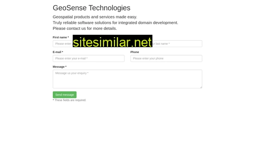 geosense.dev alternative sites