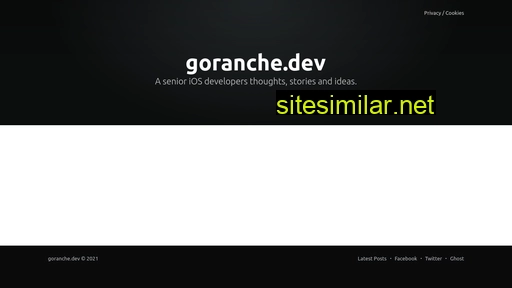 goranche.dev alternative sites