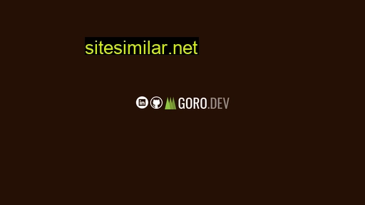 goro.dev alternative sites