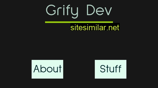 grify.dev alternative sites