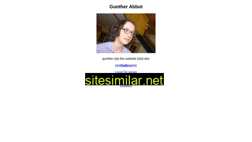 gunther.dev alternative sites