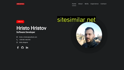 hristov.dev alternative sites