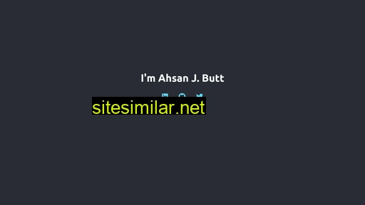 iamahsan.dev alternative sites