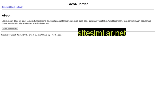 jacobjordan.dev alternative sites