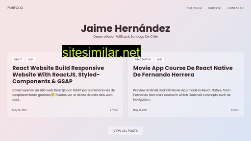jaimehernandez.dev alternative sites