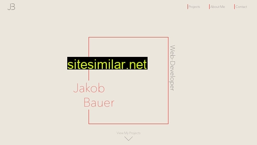 jakobbauer.dev alternative sites