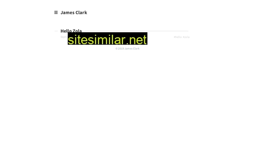 jamesclark.dev alternative sites