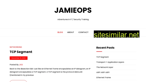 jamieops.dev alternative sites