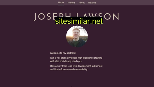 josephlawson.dev alternative sites