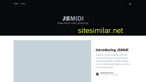 jsmidi.dev alternative sites