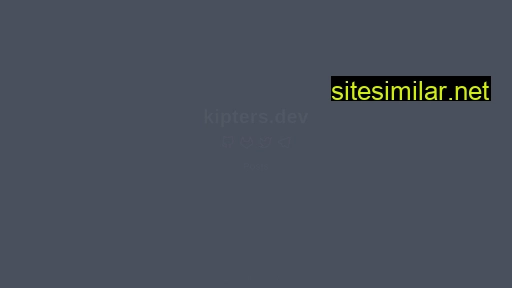 kipters.dev alternative sites