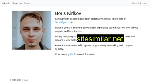 kribesk.dev alternative sites
