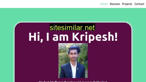 kripeshr.dev alternative sites