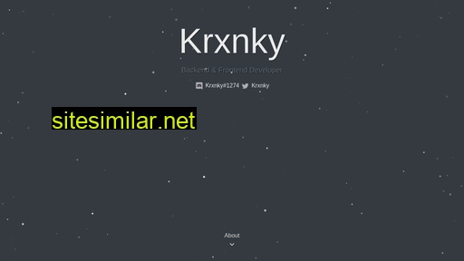 Krxnky similar sites