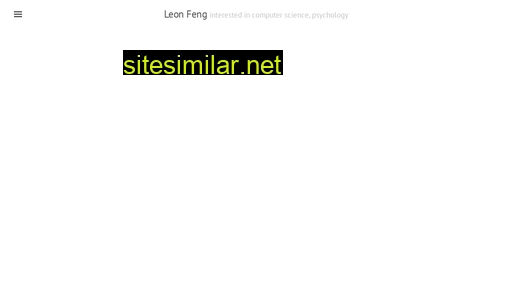 leonfeng.dev alternative sites