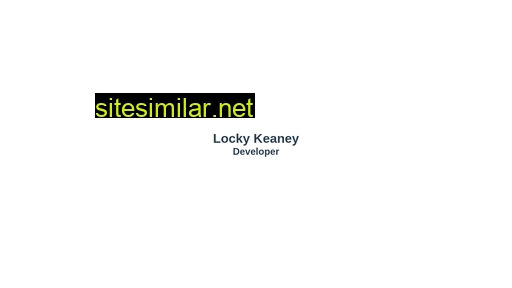 lockykeaney.dev alternative sites