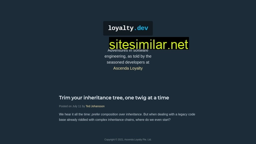 loyalty.dev alternative sites
