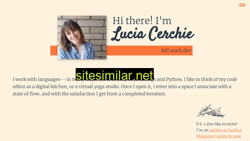 luciacerchie.dev alternative sites