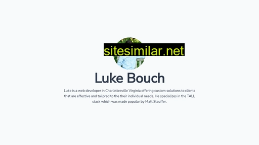 lukebouch.dev alternative sites