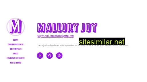 malloryjoy.dev alternative sites