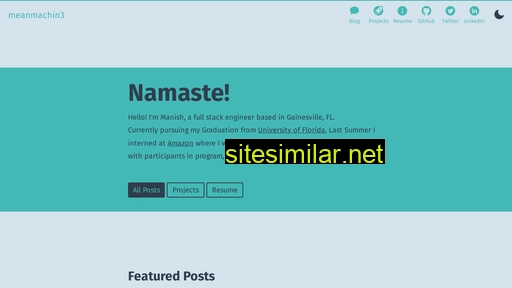 manishyadav.dev alternative sites