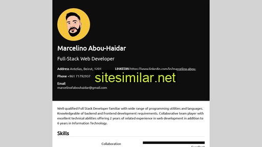 marcelino.dev alternative sites