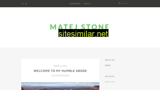 matejstone.dev alternative sites