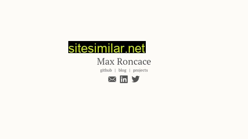 Maxroncace similar sites
