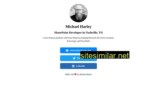 mharley.dev alternative sites