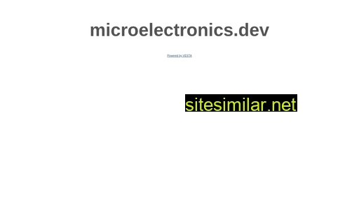microelectronics.dev alternative sites
