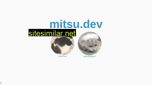 mitsu.dev alternative sites