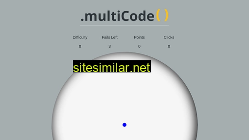Multicode similar sites