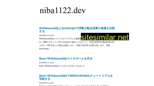 niba1122.dev alternative sites