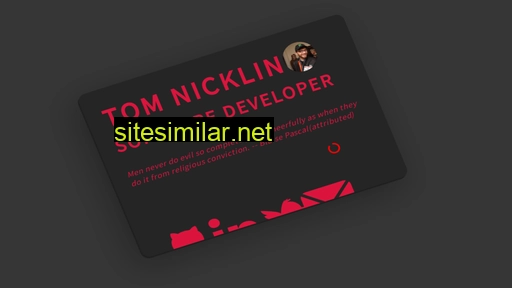 nicklin.dev alternative sites