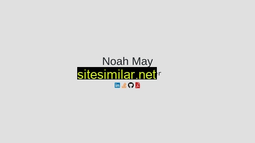 noahpmay.dev alternative sites