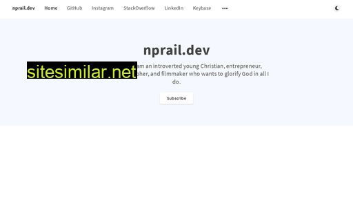 nprail.dev alternative sites