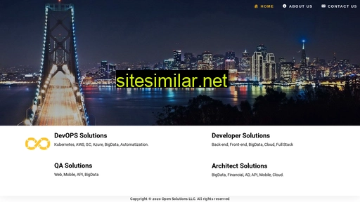 Opensolutions similar sites