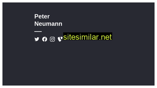 peter-neumann.dev alternative sites