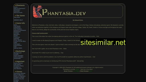 phantasia.dev alternative sites