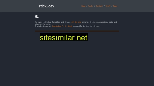 rdck.dev alternative sites